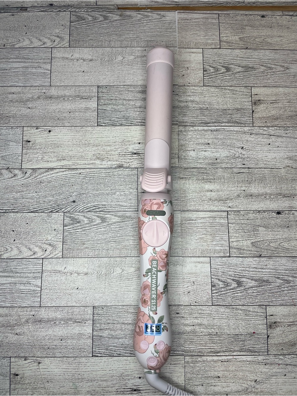 The Beachwaver Co. Pink Floral Curling Iron - Picture 6 of 8
